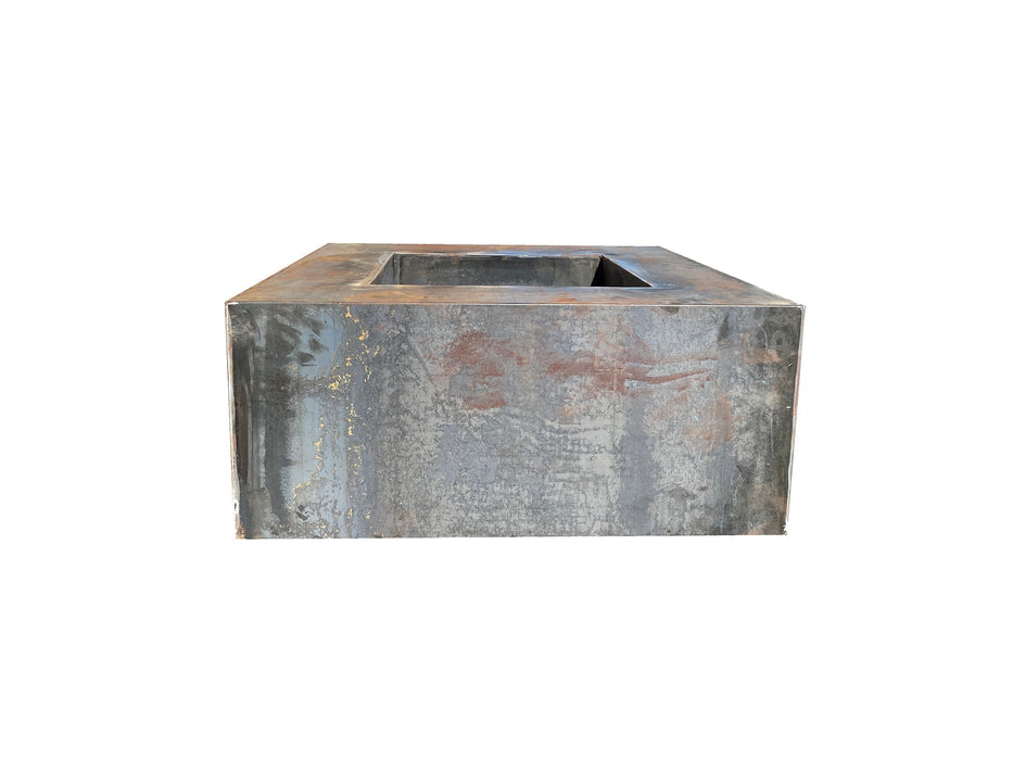 Square Corten Fire Pit - FREE SHIPPING