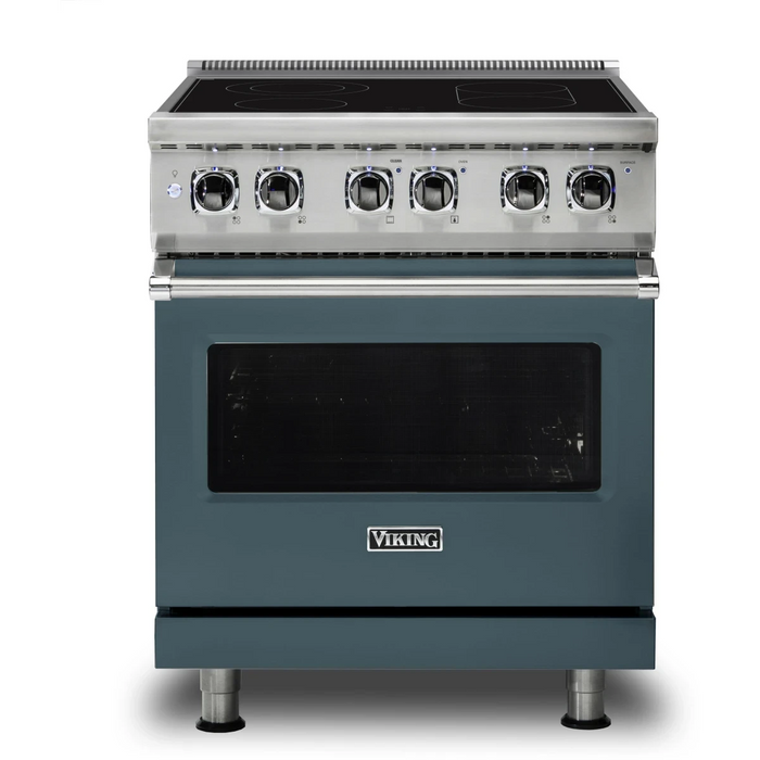 Viking® 5 Series 30" Stainless Steel Pro Style Electric Range VER53014BSS