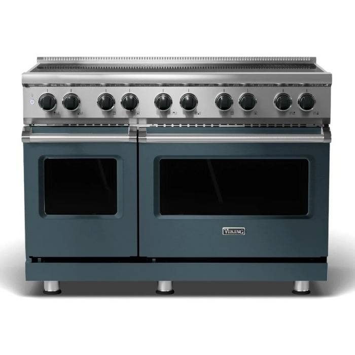 Viking® 5 Series 48" Stainless Steel Pro Style Induction Range VIR54836BSS