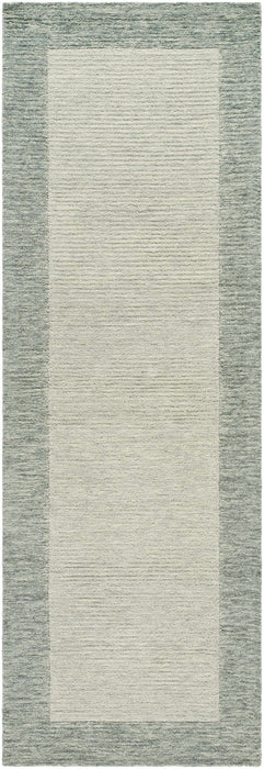 Amadi Green Wool Area Rug
