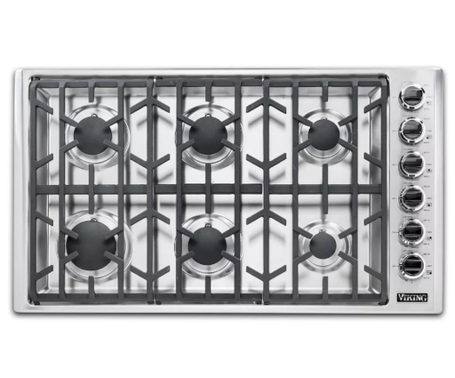 VIKING 36" Gas Cooktop VGSU53616BSS VIKING