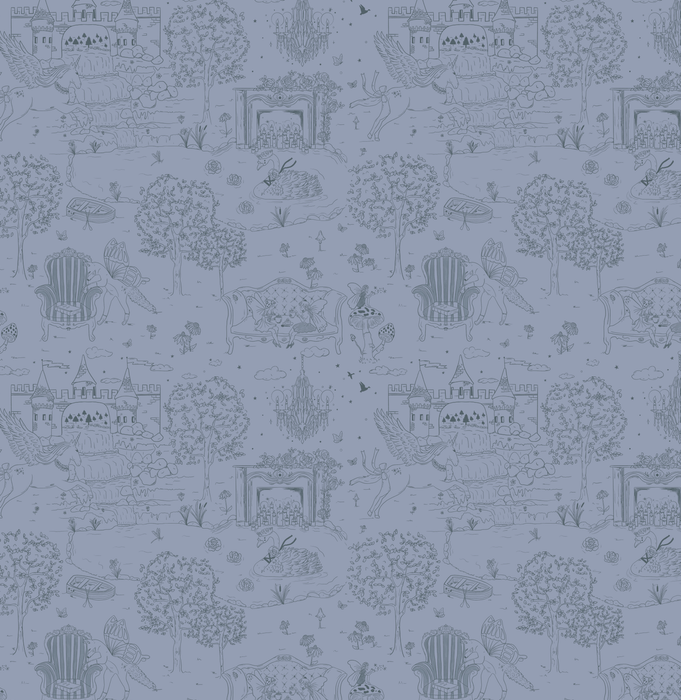 Ginny Wallpaper by Painted Hawk Design