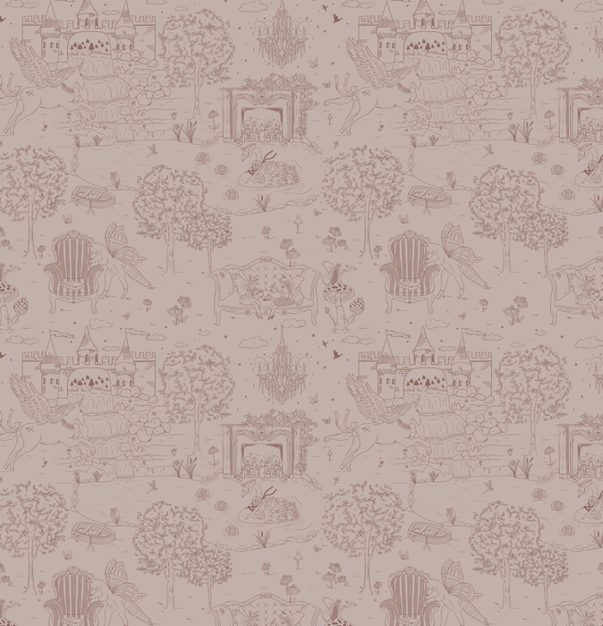 Ginny Wallpaper by Painted Hawk Design