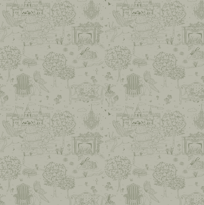 Ginny Wallpaper by Painted Hawk Design