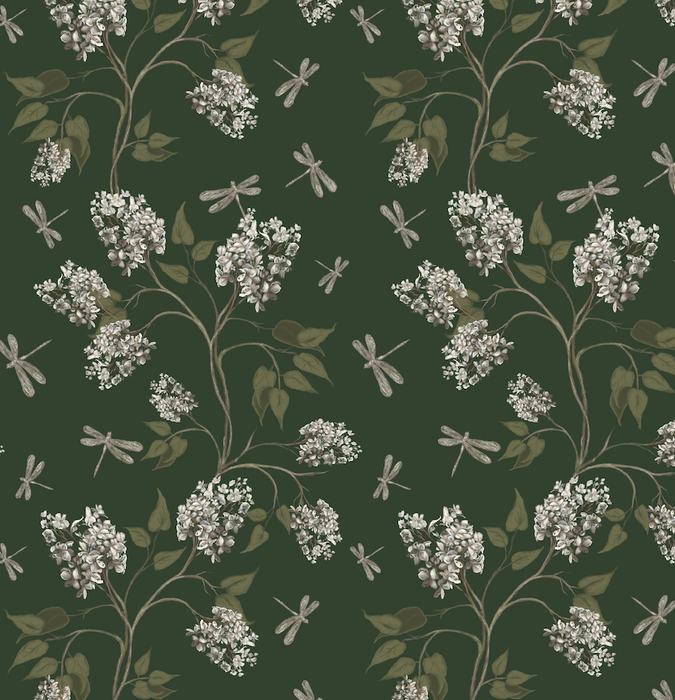 Clarke Wallpaper by Melissa Dayton Art