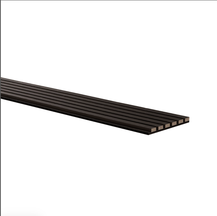 MSI Ebony Acoustic Wood Slat Panels WPNL-ACWFLTEBON9.5X94.5