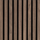 MSI Tawny Acoustic Wood Slat Wall Panels WPNL-ACWFLTTAWN9.5X94.5