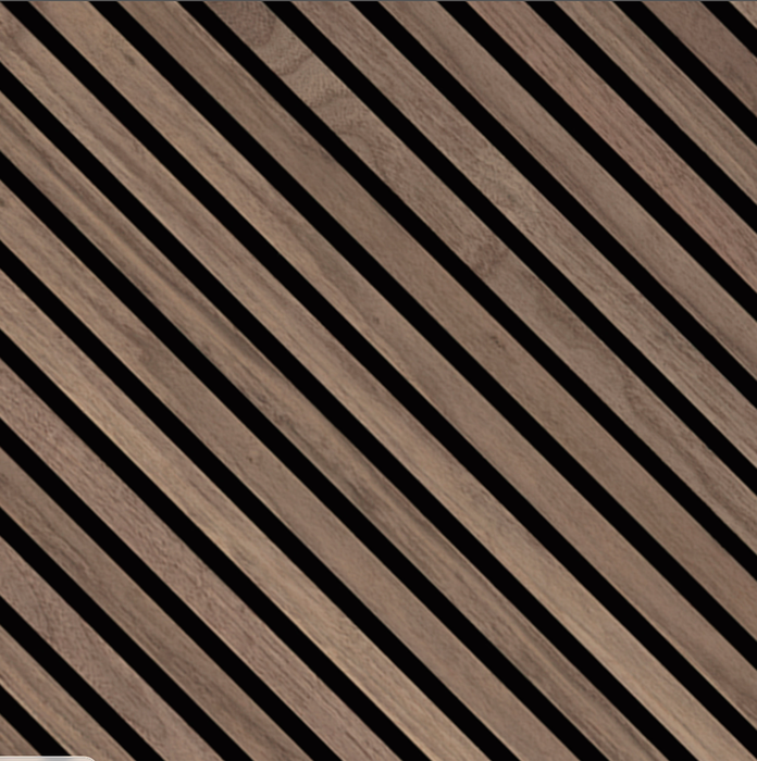 MSI Tawny Acoustic Wood Slat Wall Panels WPNL-ACWFLTTAWN9.5X94.5