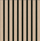 MSI Blonde Acoustic Wood Slat Panels WPNL-ACWFLTBLON9.5X94.5