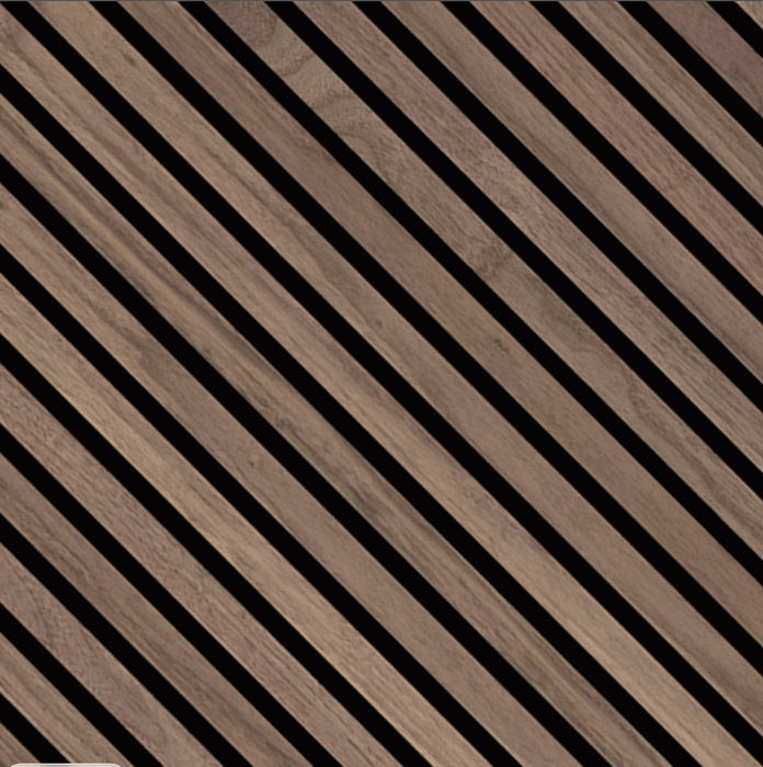 MSI Tawny Acoustic Wood Slat Wall Panels WPNL-ACWFLTTAWN9.5X120