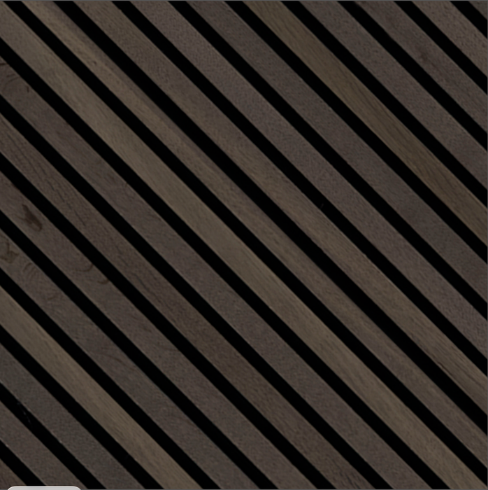 MSI Umber Acoustic Wood Slat Wall Panels WPNL-ACWFLTUMBE9.5X94.5