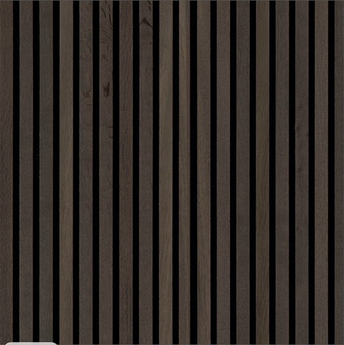 MSI Umber Acoustic Wood Slat Wall Panels WPNL-ACWFLTUMBE9.5X94.5