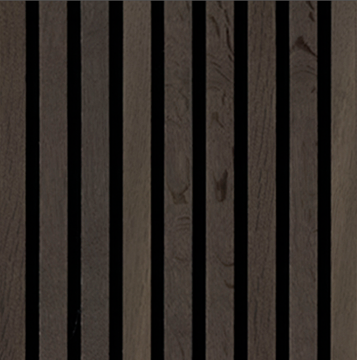 MSI Umber Acoustic Wood Slat Wall Panels WPNL-ACWFLTUMBE9.5X120