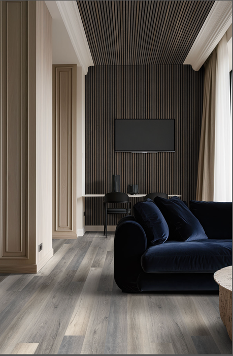 MSI Umber Acoustic Wood Slat Wall Panels WPNL-ACWFLTUMBE9.5X120