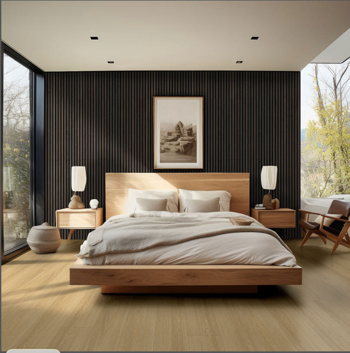 MSI Umber Acoustic Wood Slat Wall Panels WPNL-ACWFLTUMBE9.5X120