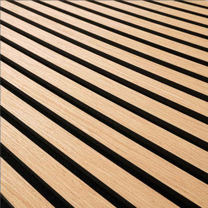MSI Almond 24x48 Acoustic Wood Slat WPNL-ACWFLTHARALM24X48