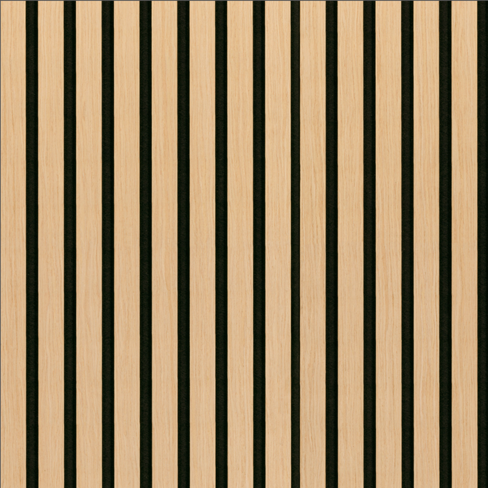 MSI Almond 24x48 Acoustic Wood Slat WPNL-ACWFLTHARALM24X48