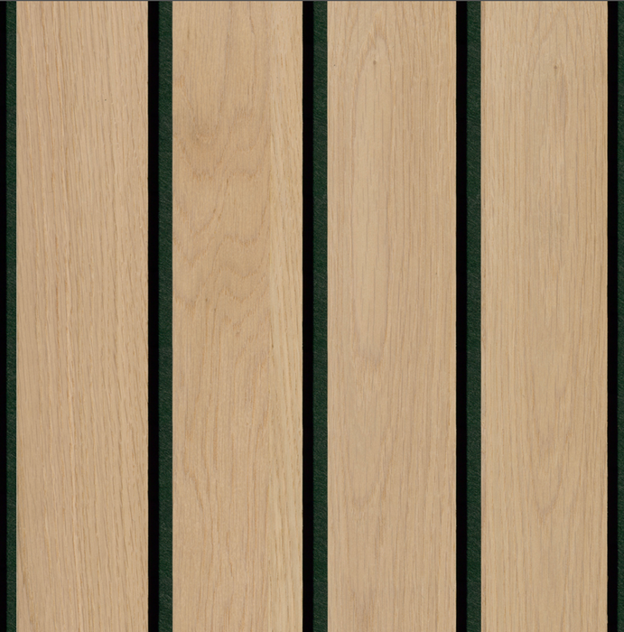 MSI Macro Acoustic Wood Slat Panels WPNL-ACWFLTNATMAC10.63X94.5