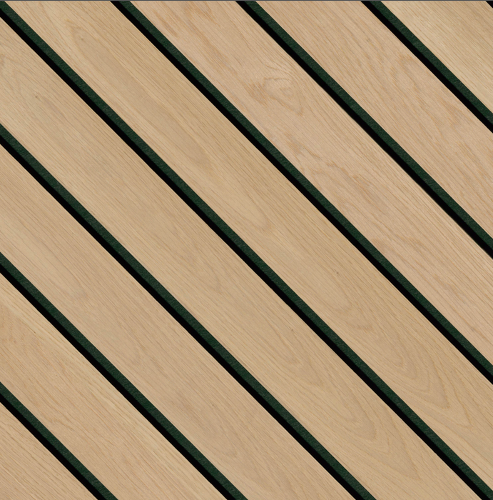 MSI Macro Acoustic Wood Slat Panels WPNL-ACWFLTNATMAC10.63X94.5
