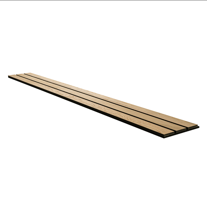 MSI Macro Acoustic Wood Slat Panels WPNL-ACWFLTNATMAC10.63X94.5
