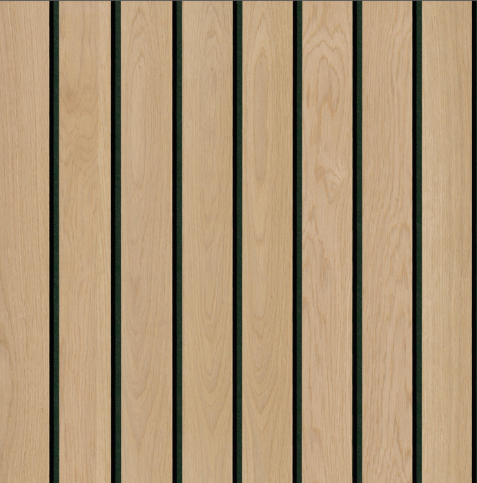 MSI Macro Acoustic Wood Slat Panels WPNL-ACWFLTNATMAC10.63X94.5