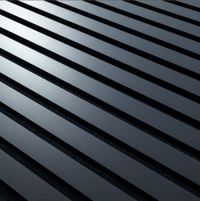 MSI Navy Acoustic Slat Wall Panel WPNL-ACWFLTNAV9.5X94.5