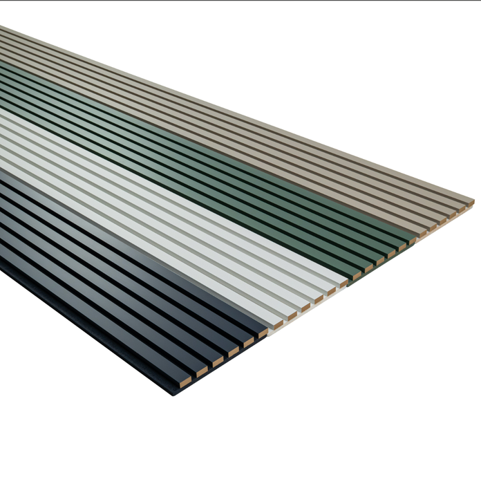 MSI Navy Acoustic Slat Wall Panel WPNL-ACWFLTNAV9.5X94.5