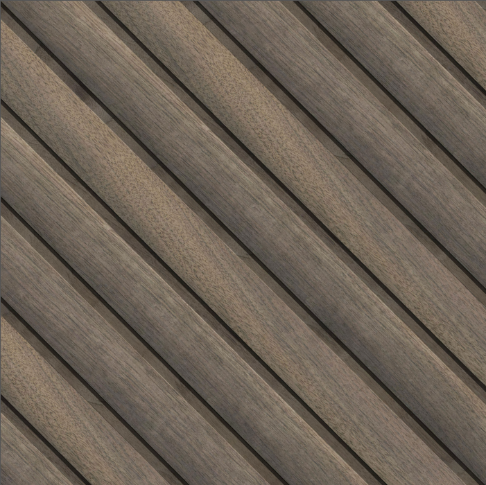 MSI Tawny Reeded Acoustic Wood Slat Panels WPNL-ACWTAWREE9.5X94.5