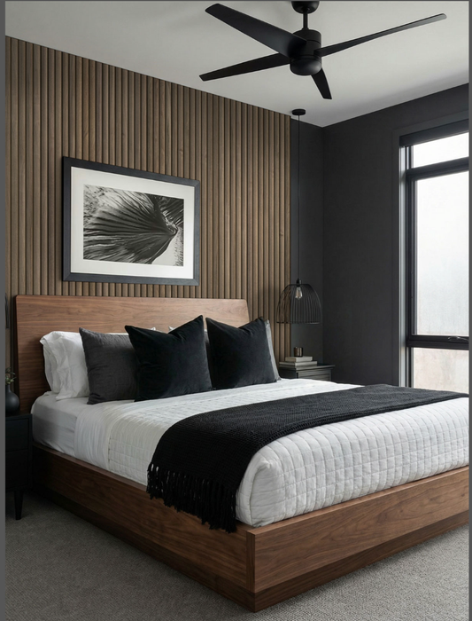 MSI Tawny Reeded Acoustic Wood Slat Panels WPNL-ACWTAWREE9.5X94.5