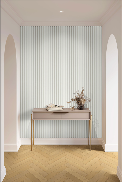 MSI White Acoustic Slat Wall Panel WPNL-ACWFLTWHI9.5X94.5