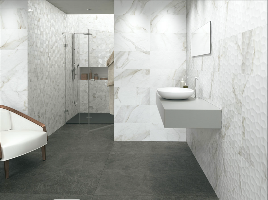 MSI Adella Viso Calacatta 12x24 Satin NADEVISCAL1224-N