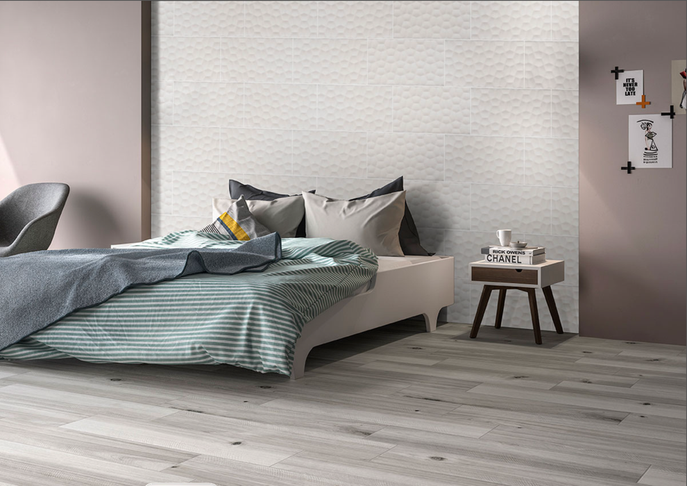 MSI Adella Viso White 12x24 Ceramic Tile NADEVISWHI1224
