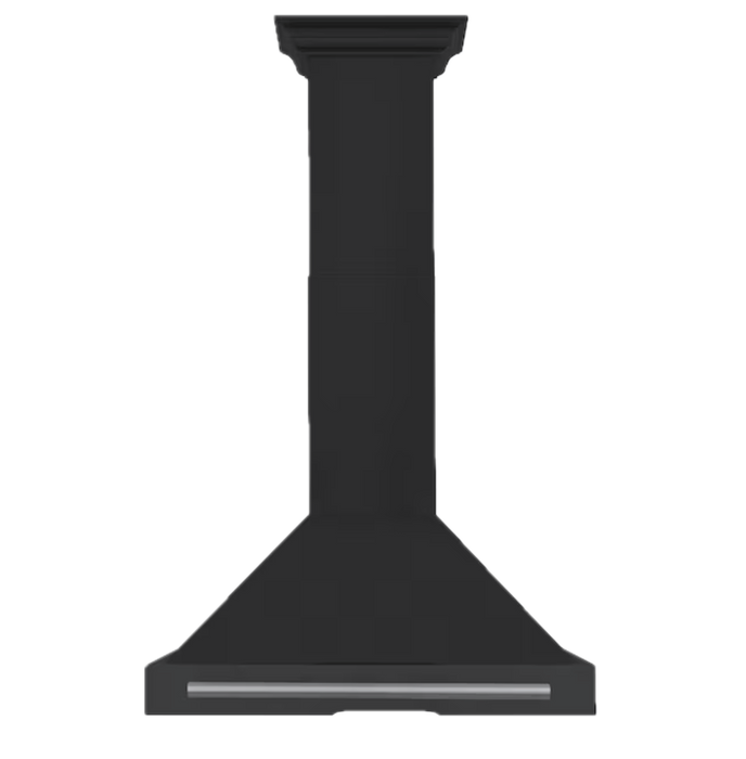 ZLINE 30" Black Stainless Steel, Wall-Mounted Range Hood BSKB4L-30-KST