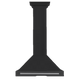 ZLINE 30" Black Stainless Steel, Wall-Mounted Range Hood BSKB4L-30-KST