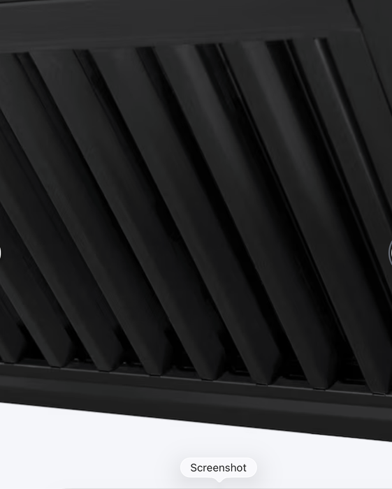 ZLINE 30" Black Stainless Steel, Wall-Mounted Range Hood BS655L-30-KST