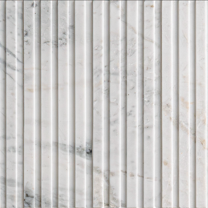 MSI Arabescato Venato Tile 4x12 Slat Honed TARAVEN412SLTH