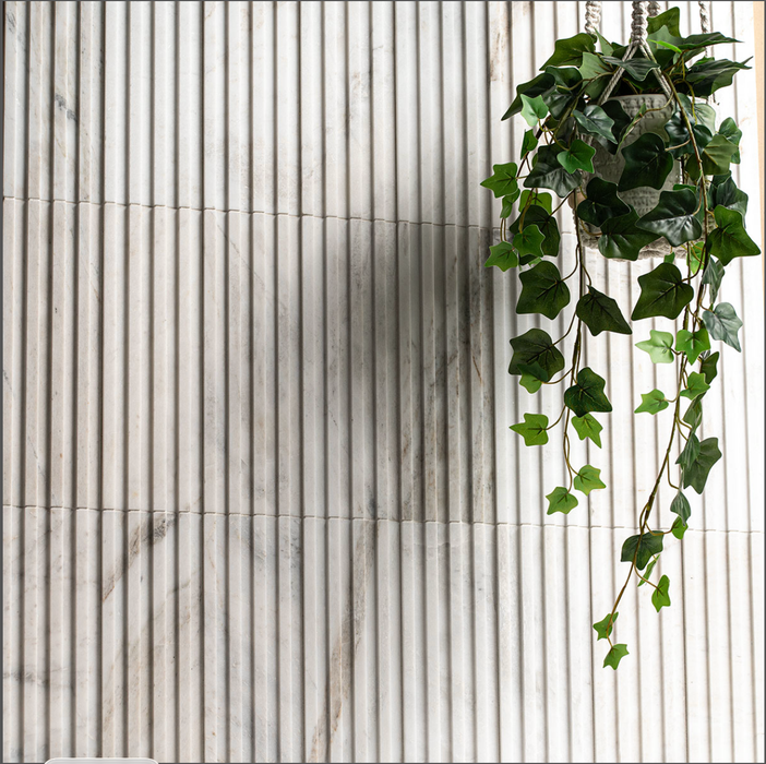 MSI Arabescato Venato Tile 4x12 Slat Honed TARAVEN412SLTH