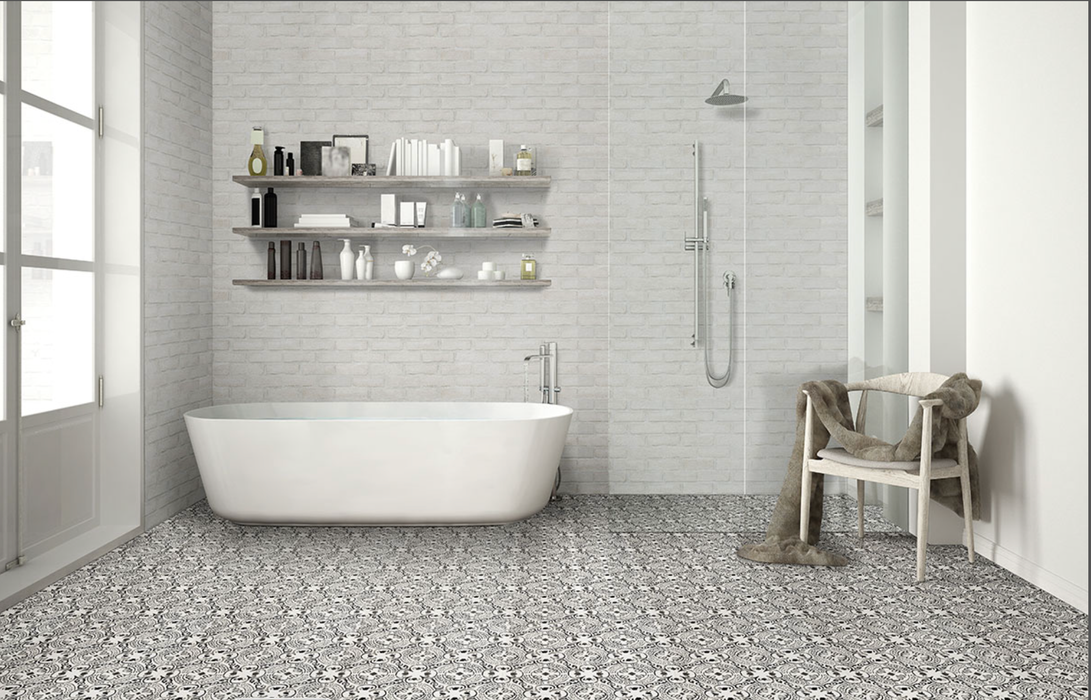 MSI Alpine White Reclaimed Clay Brick SMOT-CLABRI-ALPWHI2.25X7.5