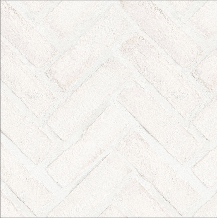 MSI Alpine White Reclaimed Clay Brick - Herringbone SMOT-CLAHB-ALPWHI2.25X7.5