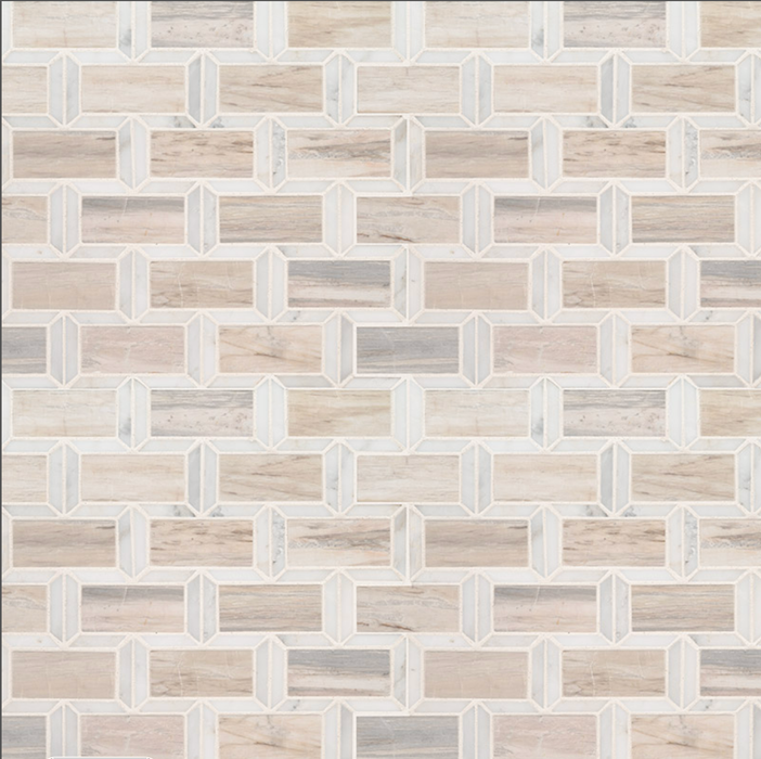 MSI Angora Framework Polished Subway Tile SMOT-ANGORA-FRM10MM