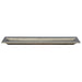 Seagrass Fossil Limestone Rectangular Vessel Sink Honed (W)16" (L)48" (H)2.5" SKU-NRSTC40 product shot front view