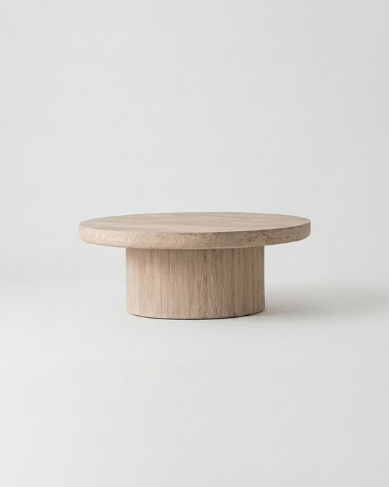 Sierra Round Elm Coffee Table