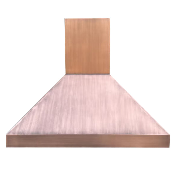 Simple Chimney Copper Kitchen Hood