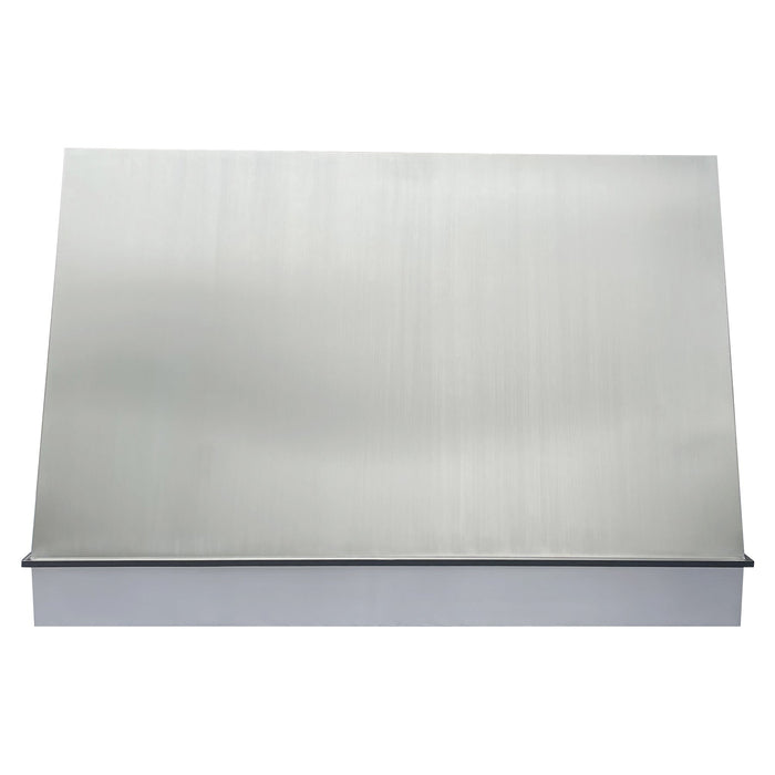 Sloped Handcrafted Stainless Steel Custom Vent Hoods