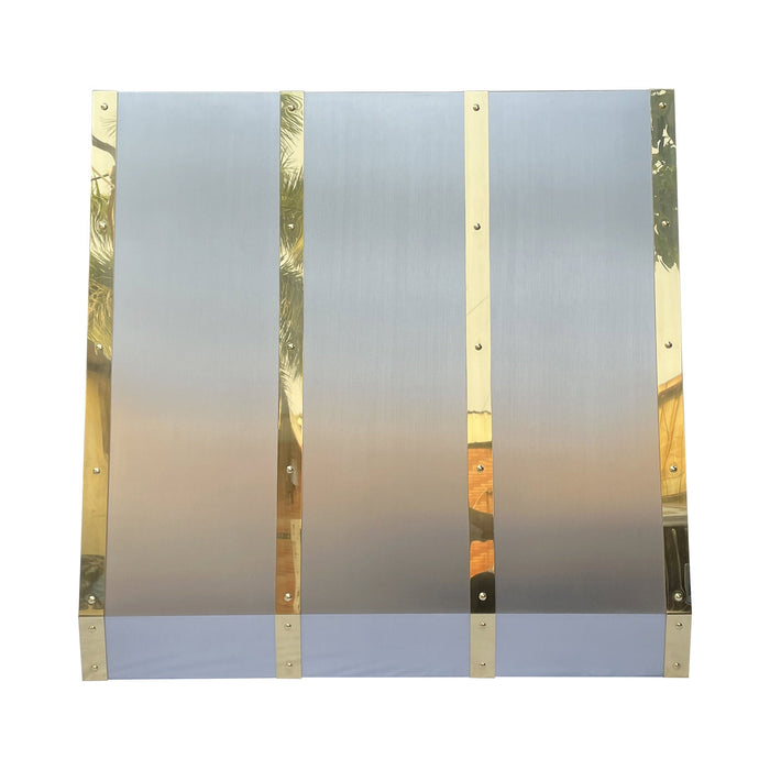 Sloped Handcrafted Stainless Steel Custom kitchen Hoods
