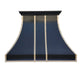 Black Stainless Steel Custom Kitchen Hood