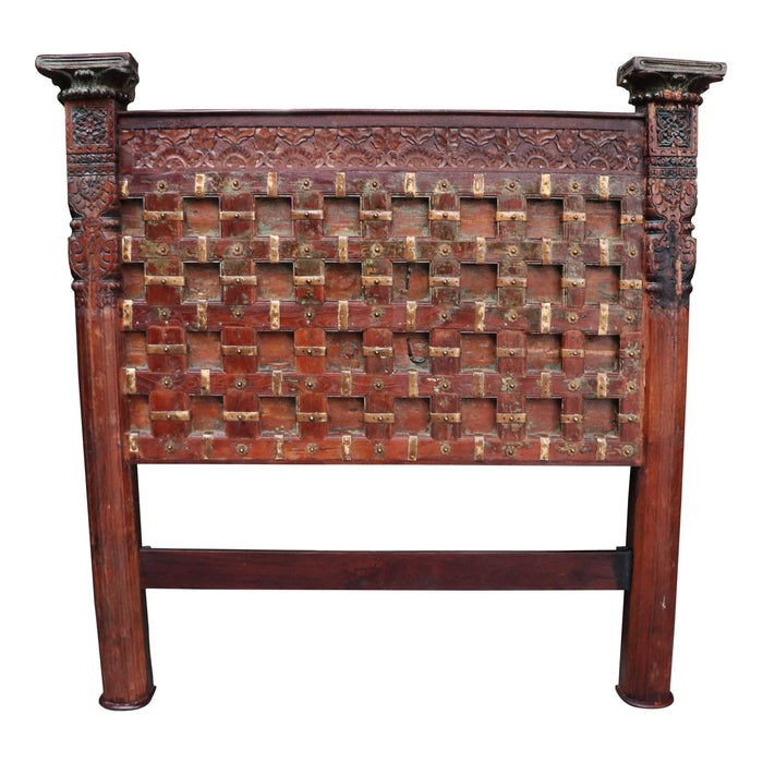 1800s Antique Door Rustic 87" Tall King Headboard