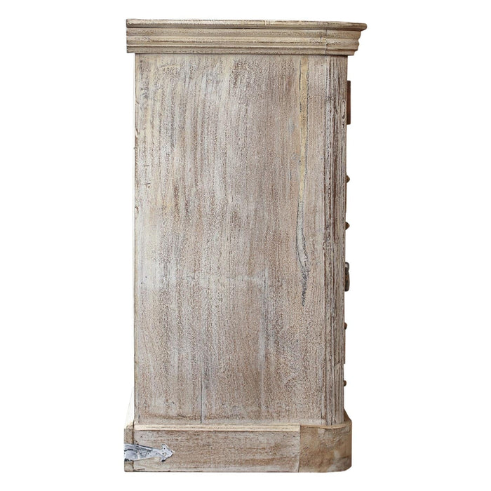 1800s Antique Door 131 Inches Extra Long Solid Wood Sideboard