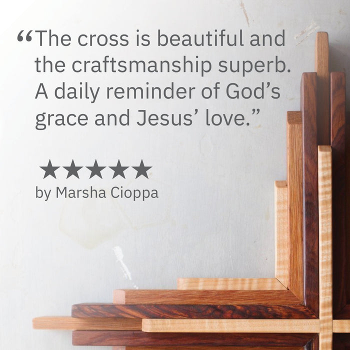 Three-Foot-Tall Wooden Crosses