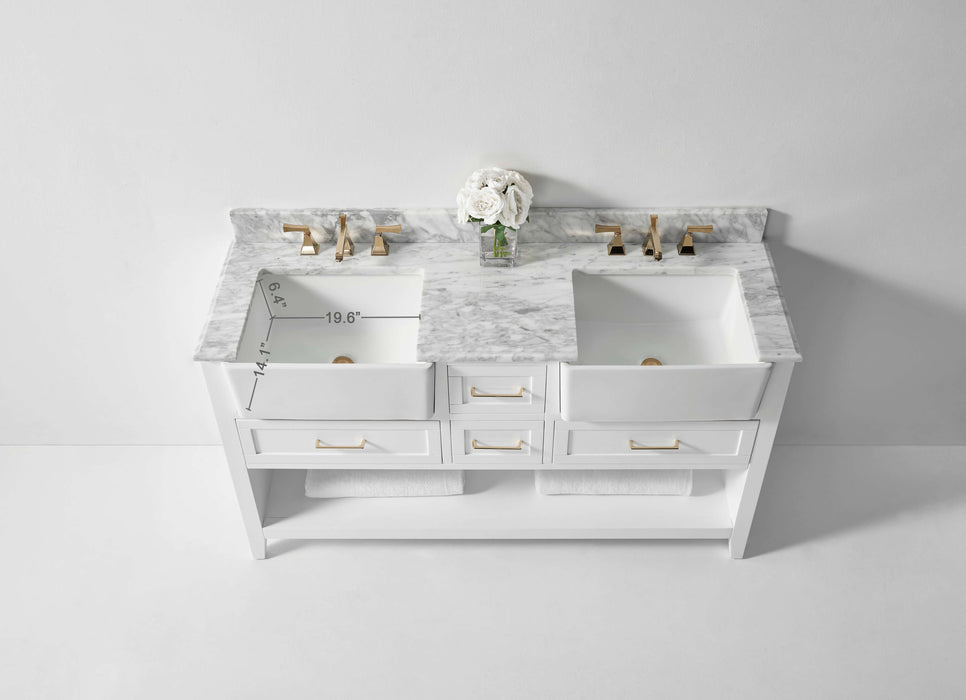Hayley 60" Bath Vanity Set